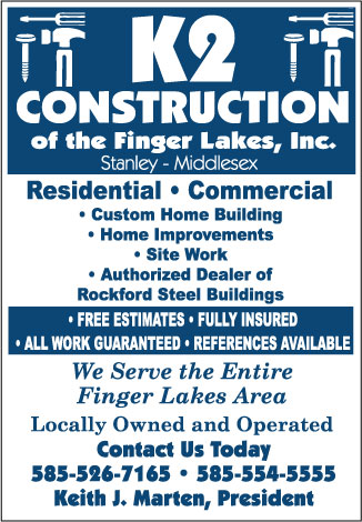 K2 Construction of the Finger Lakes, Inc.